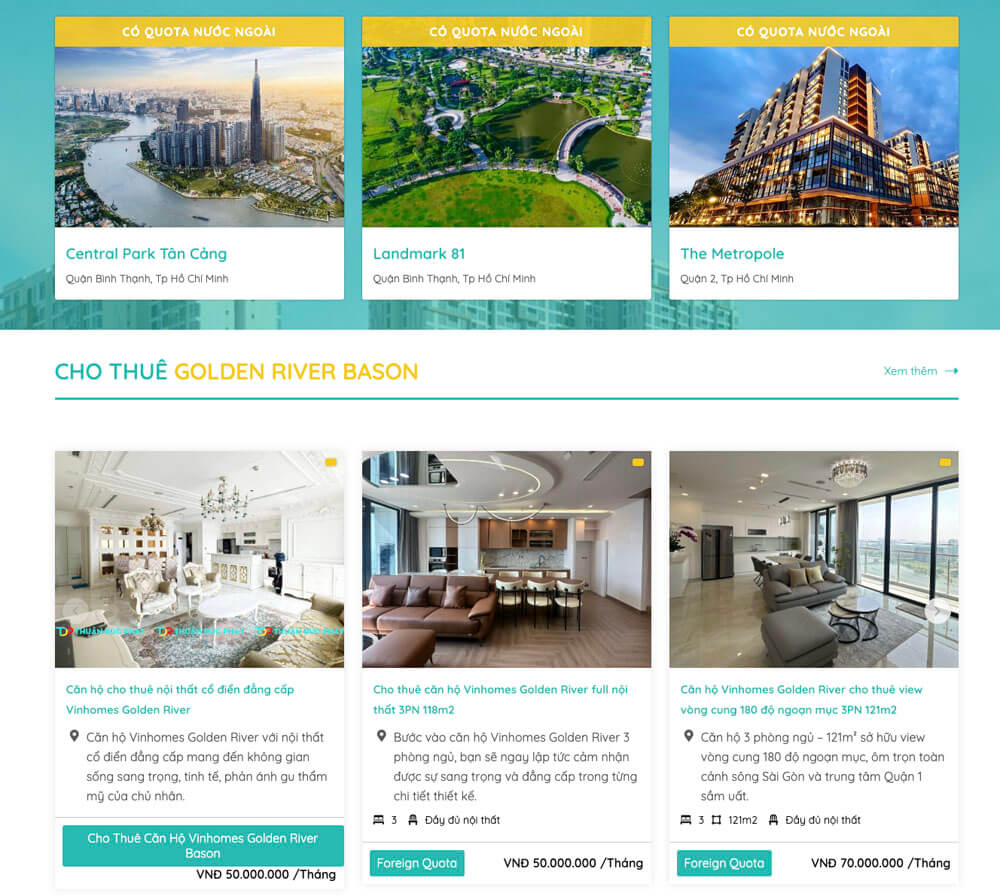 Các kênh và trang web đăng tin cho thuê nhà/căn hộ hiệu quả